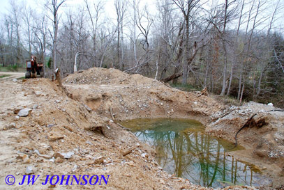 Before we started digging Friday